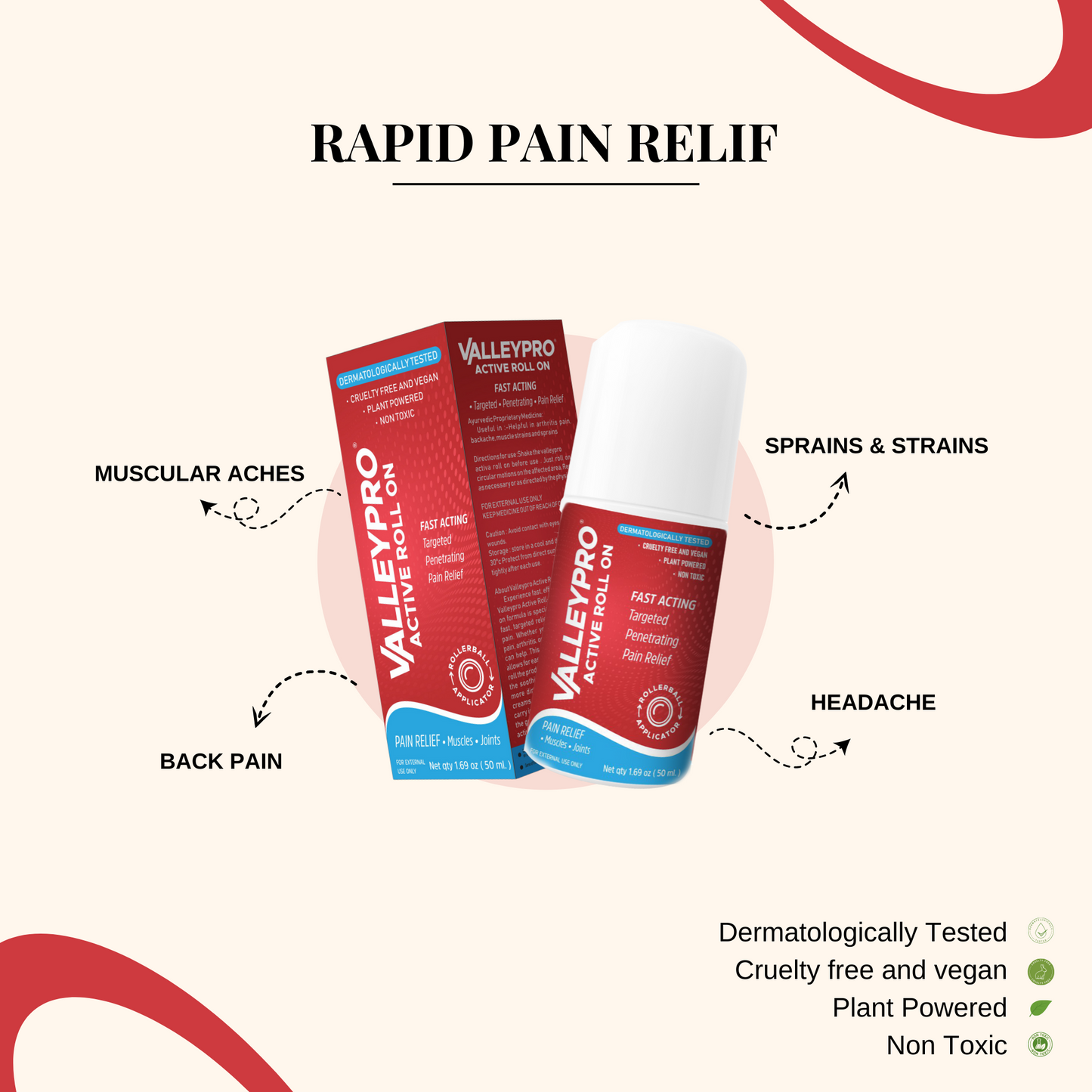 VALLEYPRO ACTIVE ROLL ON